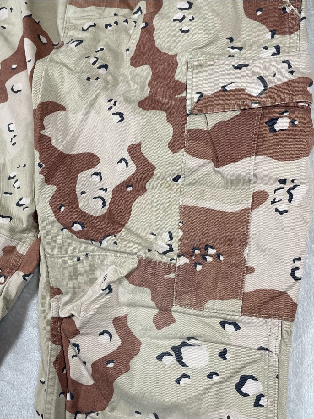 Vintage Chocolate Chip Desert Camo Military Cargo Pants Men's - Picture 3 of 12